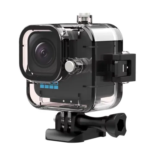 Водоустойчив калъф с монтирана камера GoPro Hero 11 Mini.