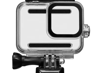 Водоустойчив калъф за GoPro Hero 8 с прозрачно покритие.